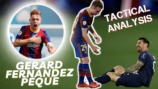 Peque Fernández - How does the talented Barcelona graduate play? Goals, assists, tactical analysis.