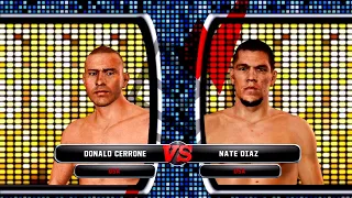 UFC Undisputed 3 Gameplay Nate Diaz vs Donald Cerrone (Pride)