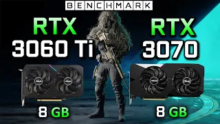 Geforce RTX 3060 Ti vs RTX 3070 Test in 8 Games // 1080p, 1440p, 2160p