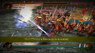 Dynasty Warriors 3 Gan Ning hell mode challenge part2