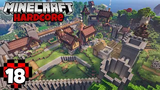 Let's Play Minecraft Hardcore | Working on the Village!