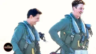 Tom Cruise & Milles Teller Filming 'Top Gun: Maverick' - Sequel on Location in Lake Tahoe