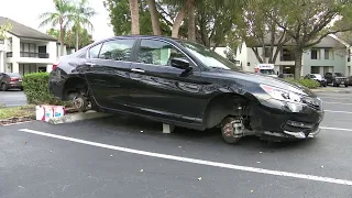 Thieves steal rims, tires in Coconut Creek