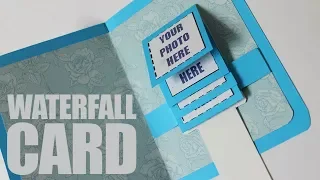 How to make waterfall card easy
