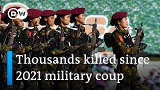 Report on Myanmar: Global firms supply weapon parts to military regime | DW News