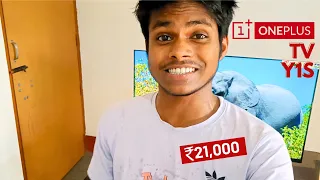 ONEPLUS Y1S TV Unboxing & Review || Best Tv Under 20,000 || 40 inch TV