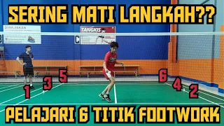 Penguasaan Lapangan Bulutangkis || Pondasi Dasar Footwork Bulutangkis