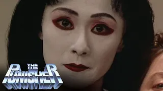 Frank Faces Lady Tanaka in Yakuza HQ | The Punisher (1989)