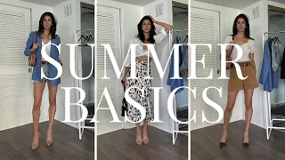 5 Summer Basics & How To Style Them