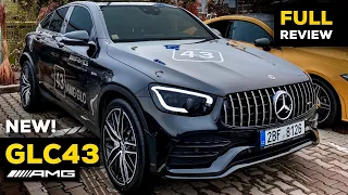 2020 MERCEDES GLC 43 AMG Coupé NEW FACELIFT FULL Review BRUTAL Sound Exhaust MBUX