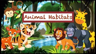 Animals and their Habitats!
