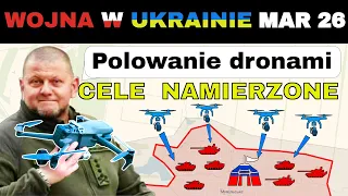 26 MAR: Ukraińskie Drony SIEJĄ POPŁOCH w ROSYJSKIEJ BAZIE | Wojna w Ukrainie Wyjaśniona