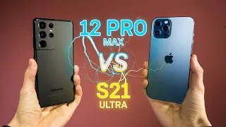 iPhone 12 Pro Max vs Samsung S21 Ultra: Epic Battle (review română)