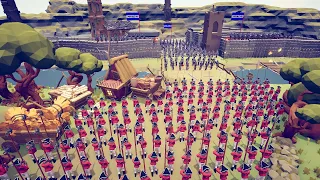 Can 200x British soldiers save the king? - Totally Accurate Battle Simulator TABS