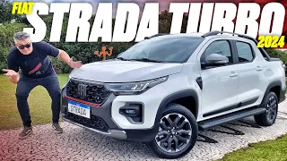 Nova Fiat Strada Turbo 2024 - QUANTO CUSTA? VERSÕES? O QUE MUDOU? MELHOR QUE MONTANA? SAIBA TUDO!