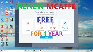 How to extend McAfee subscription for lifetime only in 1 minute | Increase#Mcafee trial validity |