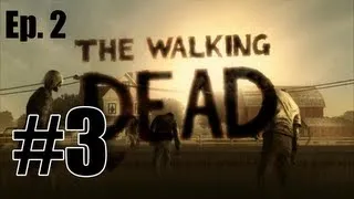 The Walking Dead Video Game Episode 2 Starved for Help Walkthrough Part 3 - Dairy Farm