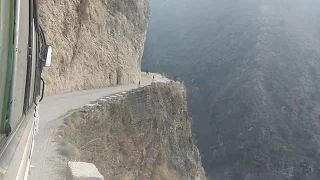 World dangerous Road in Nepal