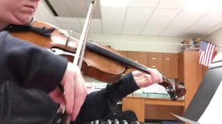 Into The Sky! Violin 1