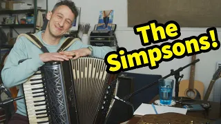The Simpsons Medley On Accordion (Beltuna)