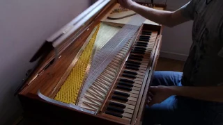 KLAWIKORD: J. S. Bach- Invention 13 (BWV 784) on Clavichord