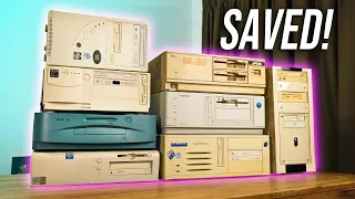 I Saved Old Computers From Being Scrapped!