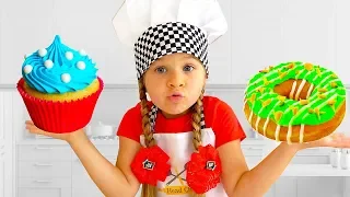 Diana Pretend Play Cooking with Kitchen Toys