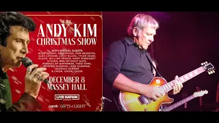 Rush's Alex Lifeson set to perform on the 17th annual Andy Kim Christmas show!