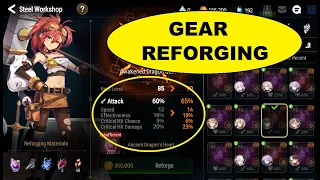 GEAR REFORGE - WHAT IS MOST IMPORTANT TO FOCUS FIRST?