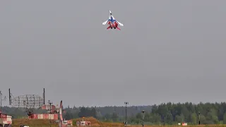 Single aerobatics MiG-29 in Kubinka. "Swifts", Army-2022