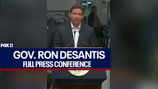 Governor DeSantis Hurricane Idalia Update