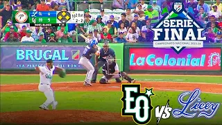 Resumen: Estrellas Orientales vs Tigres del Licey 25/01/2024 Juego #5 Serie Final