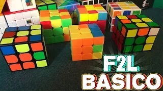 F2L BASICO - TODOS LOS CASOS!