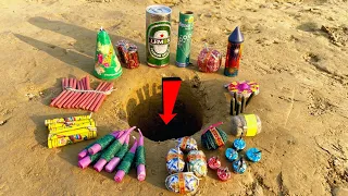 FIRECRACKERS TESTING IN 200 FT HOLE