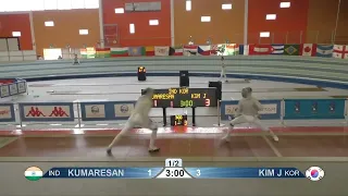 Luxardo Grand Prix 2022 SMS - L32 - Kumaresan IND v Kim Junho KOR