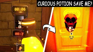 What Happens If You Don't ACTIVATE The Lever, But Drink the CURIOUS POTION in ENDING ROOM BACK DOORS