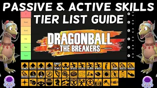 Survivor Passive & Active Skills Tier List - Best Skills Guide - Dragon Ball The Breakers