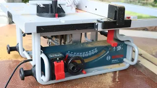 Bosch GTS 10 J Professional Table Saw  Unboxing and Testing.