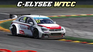 Citroën C-Elysee WTCC | Turbo anti-lag & flybys | Loeb, Müller, Lopez, | 2014 Spa