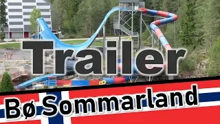 Bø Sommarland all slides - Trailer