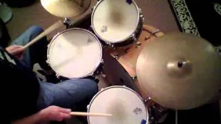 Jon Biggs Pork Pie Drums " Back Is Black " - drum cover