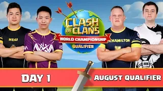 World Championship - August Qualifier - Day 1 - Clash of Clans