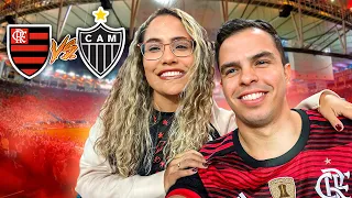 FOMOS NO JOGO DO FLAMENGO NO MARACANÃ E PASSAMOS UM SUFOCO! (FLAMENGO VS ATLÉTICO) - RAFAELLA BALTAR