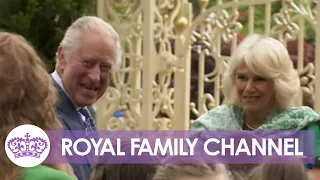 King and Queen Open a New Coronation Garden in Belfast