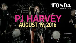 PJ Harvey "Chain of Keys" @ The Fonda Theatre Hollywood 08-19-2016