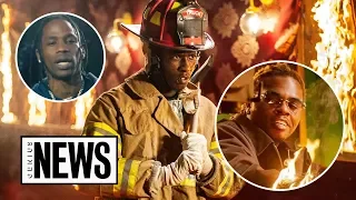 How Young Thug, Gunna & Travis Were Set On Fire In The “Hot” Music Video | Genius News