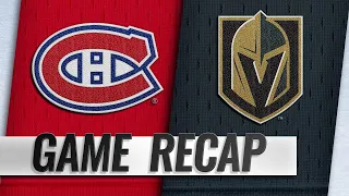 Danault tallies hat trick in Canadiens' OT win