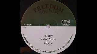 12''Michael Prophet - Poverty & Version 1979