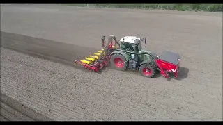 Maiszaaien door Loonbedrijf Gebr. Blankespoor - Harskamp