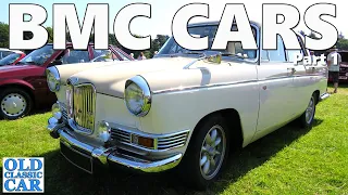 Classic BMC cars - Austin, Morris, MG, Wolseley, Riley, Austin-Healey, Vanden Plas from 1950s-1960s